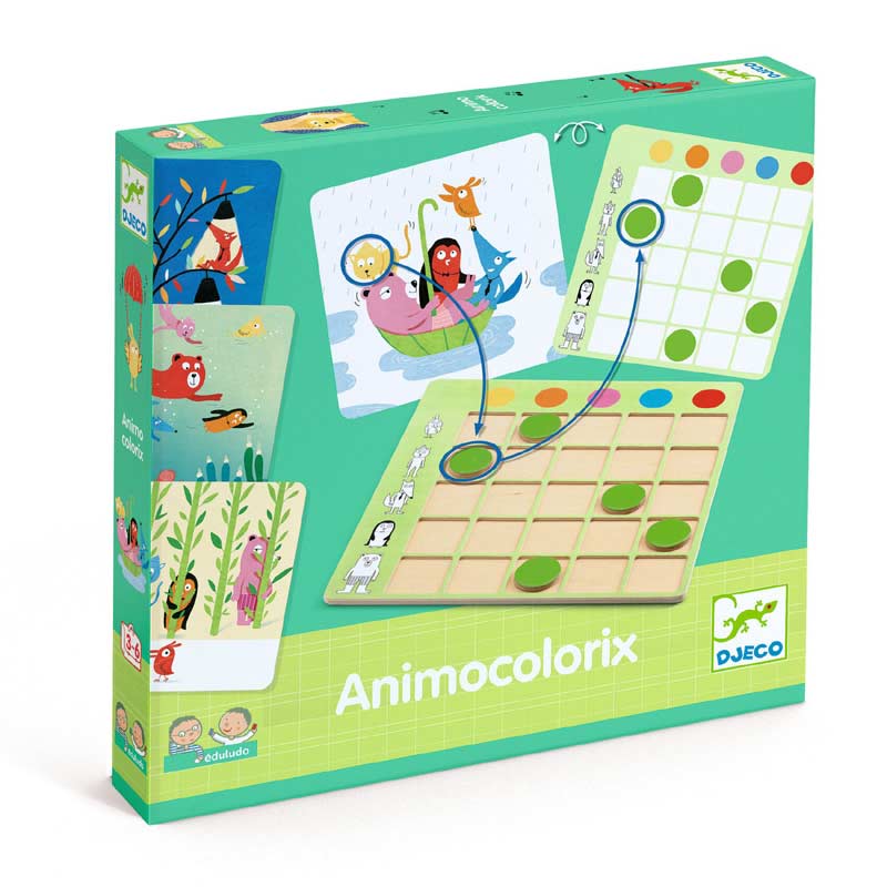 Boîte du jeu éduludo - Animocolorix