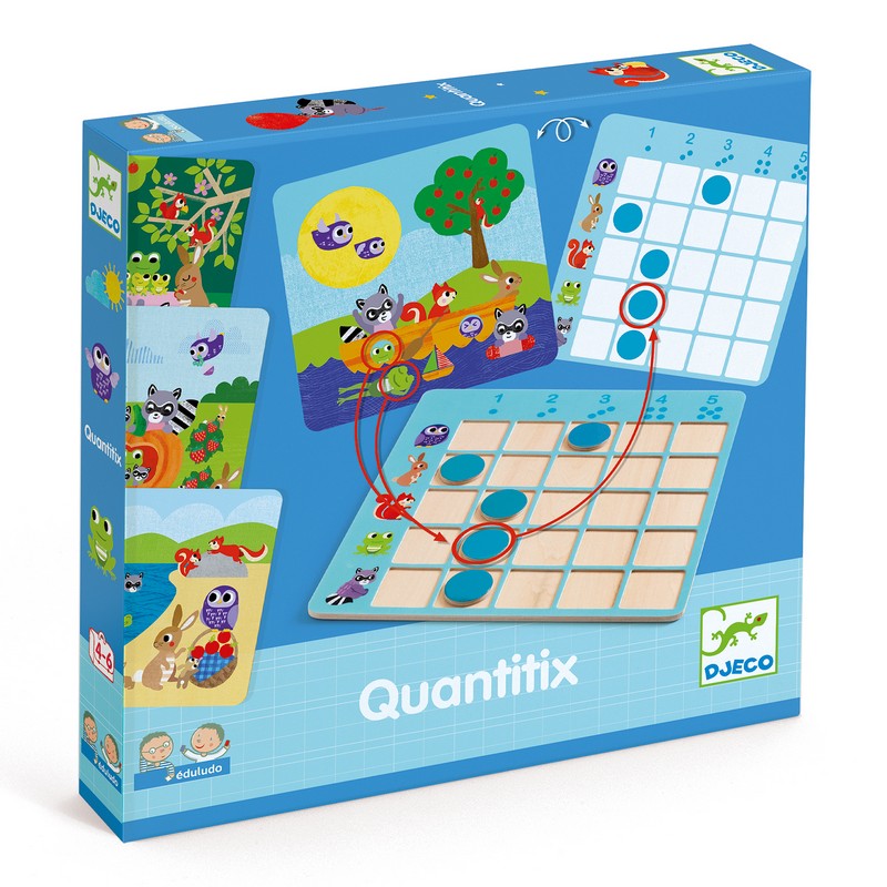 Boîte du jeu éduludo - Quantitix
