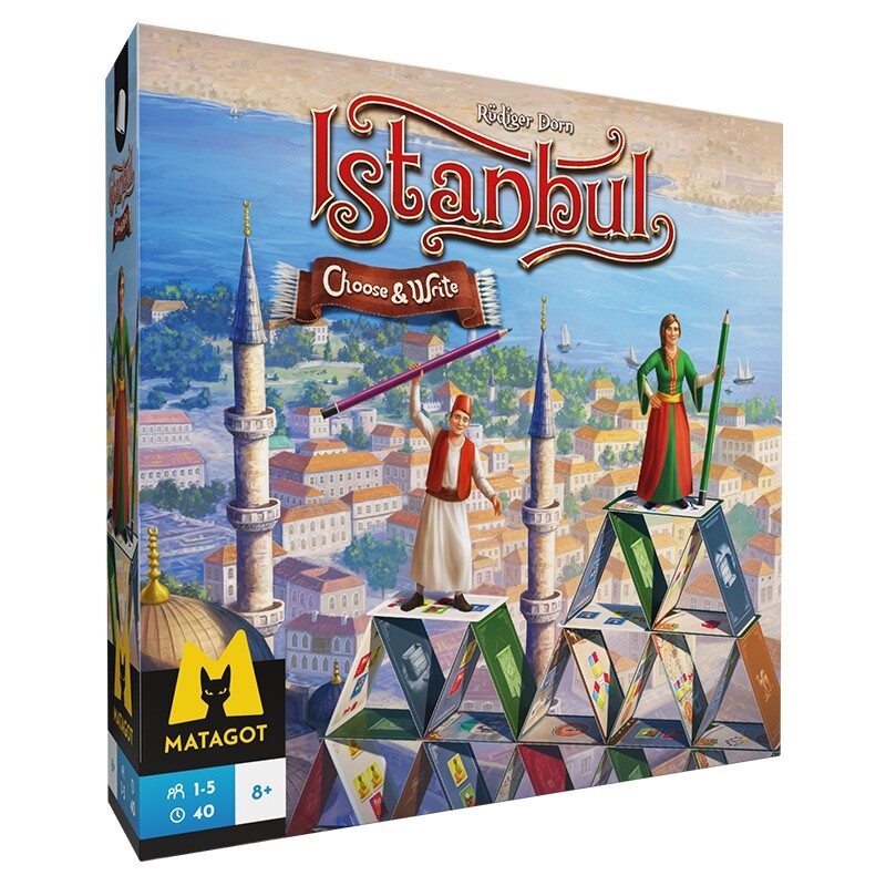 Boîte du jeu Istanbul - Choose & Write (VF)