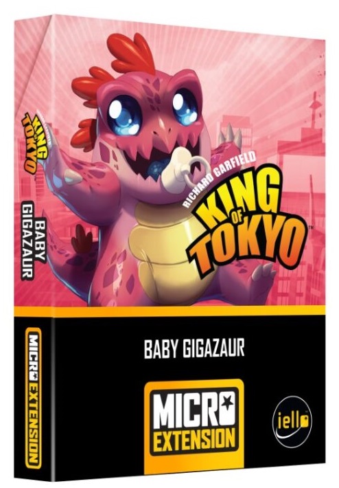 Boîte du jeu King of Tokyo - Baby Gigazaur (Micro extension)