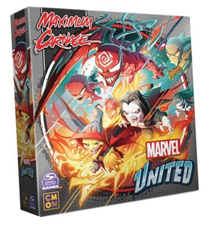 Boîte du jeu Marvel United - Maximum Carnage (ext) (VF)