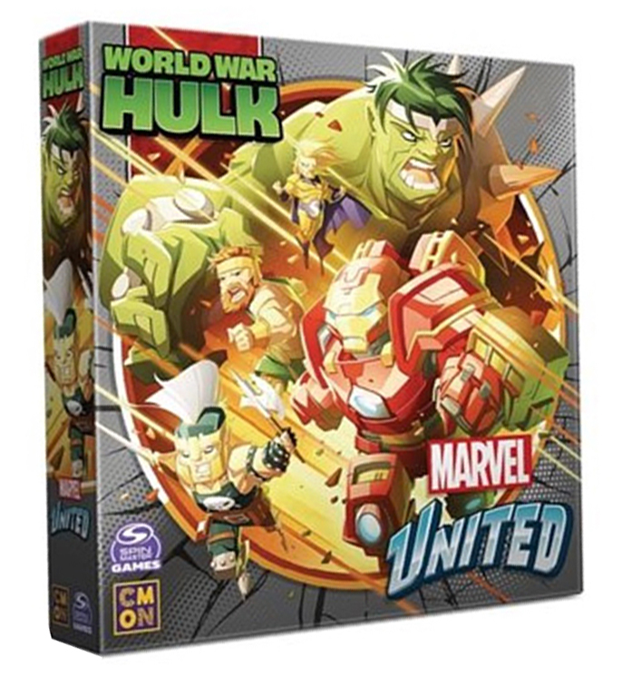 Boîte du jeu Marvel United - World War Hulk (ext) (VF)