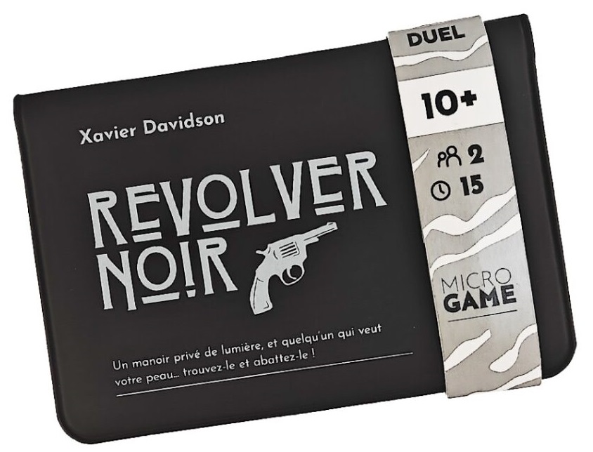 Boîte du jeu Microgame - Revolver Noir
