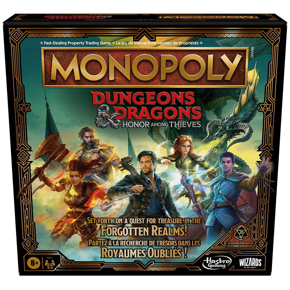 Boîte du jeu Monopoly - Dungeons & Dragons (ML)