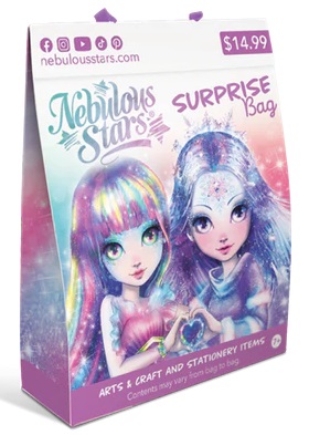 Boîte du jeu Nebulous Stars - Sac à Surprise