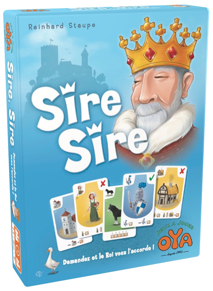 Boîte du jeu Sire Sire (VF)