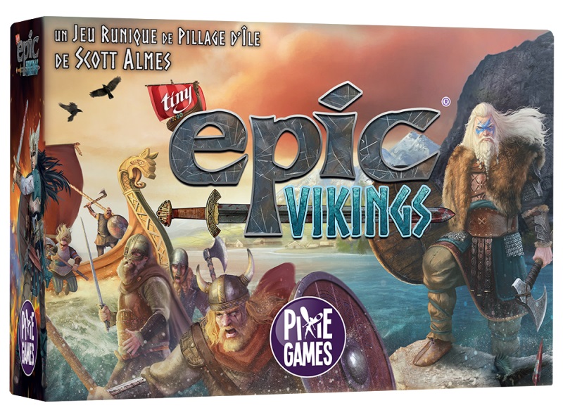 Boîte du jeu Tiny Epic Vikings (VF)