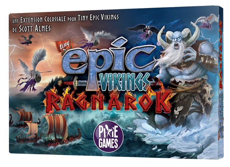 Boîte du jeu Tiny Epic Vikings - Ragnarok (ext) (VF)