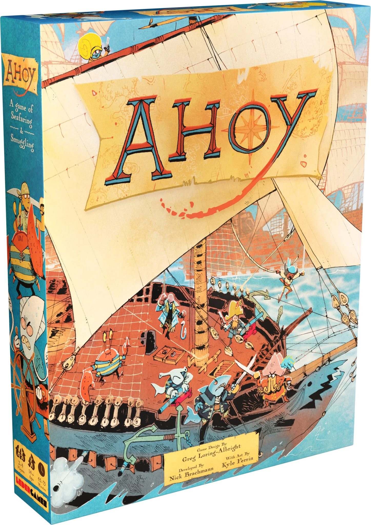 Boîte du jeu Ahoy (VF)