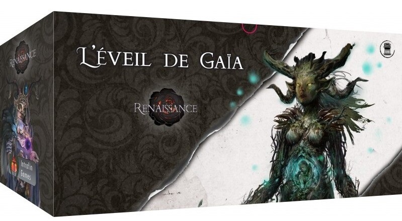 Boîte du jeu Black Rose Wars: Renaissance - L'Éveil de Gaïa (ext)