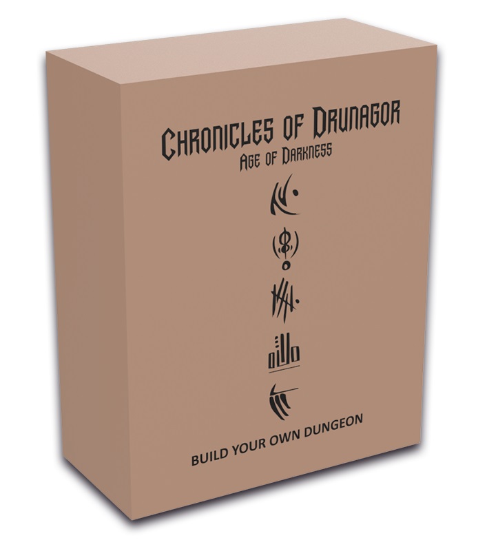 Boîte du jeu Chroniques de Drunagor - Créer son propre Donjon (ext)