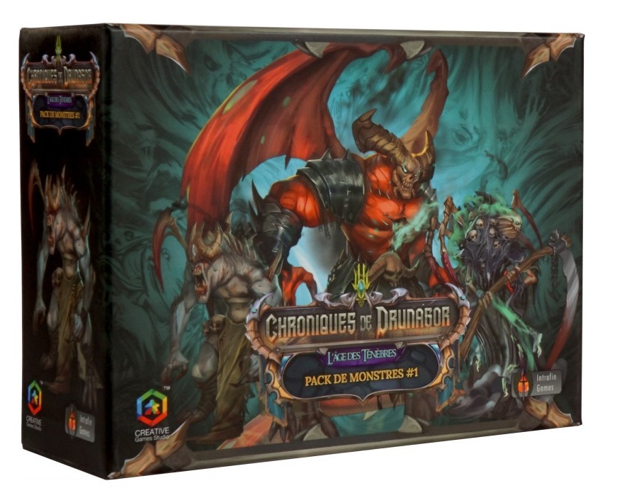 Boîte du jeu Chroniques de Drunagor - Pack de Monstres (ext)