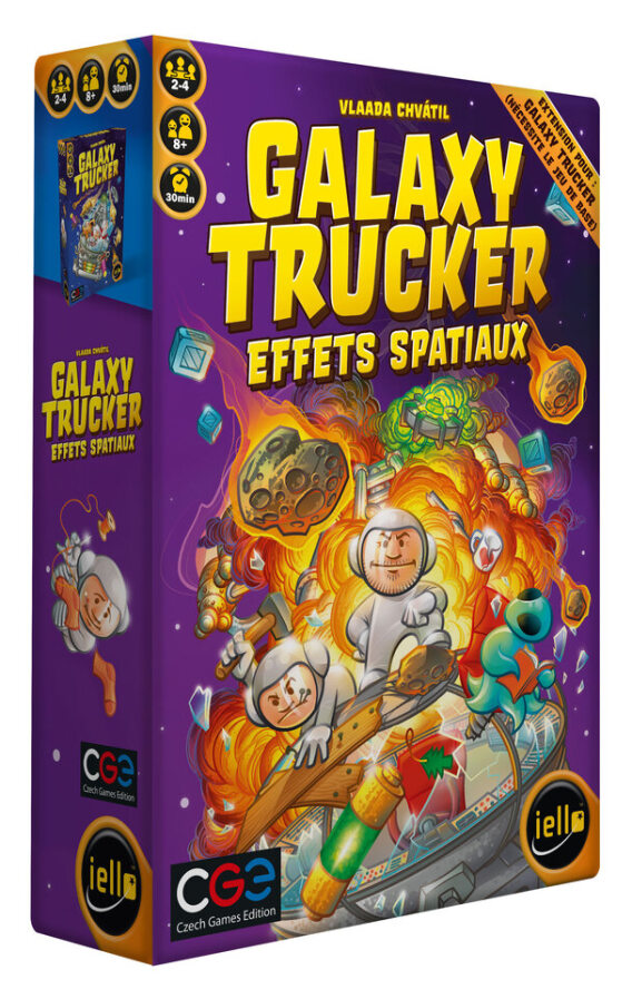 Boîte du jeu Galaxy Trucker - Effets Spatiaux (VF)