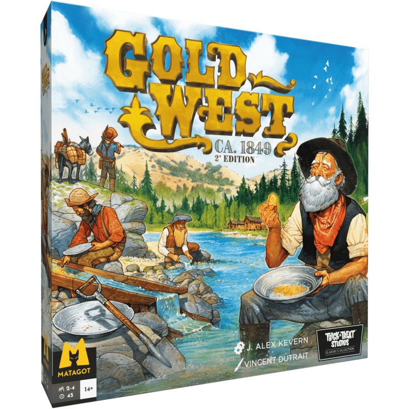 Boîte du jeu Gold West (VF)