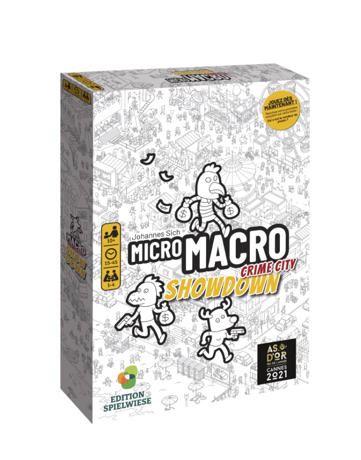 Boîte du jeu MicroMacro: Crime City - Showdown (VF)