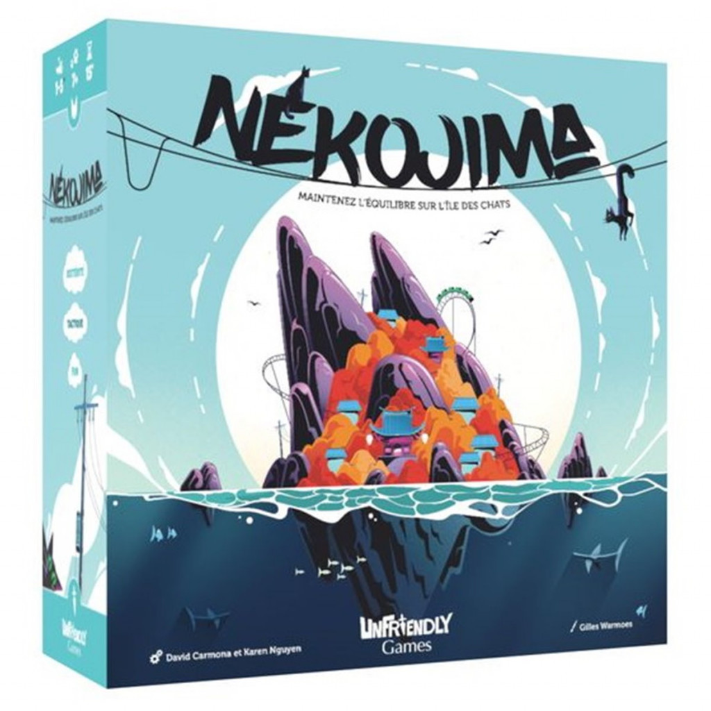 Boîte du jeu Nekojima (VF)