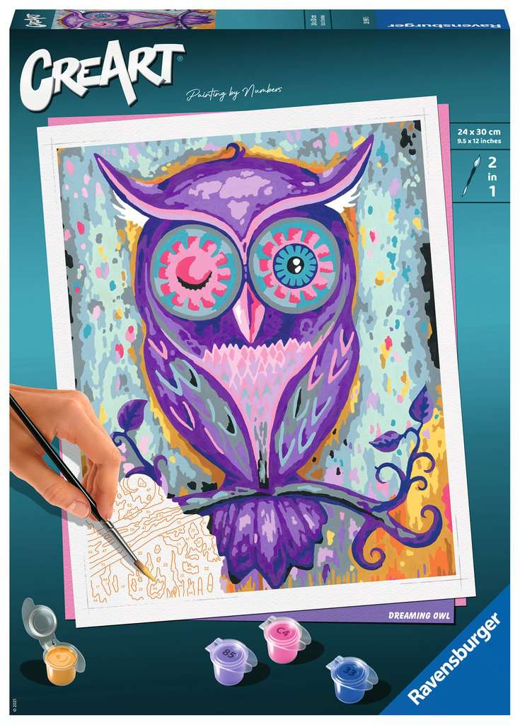 CreArt – Chouette Endormie