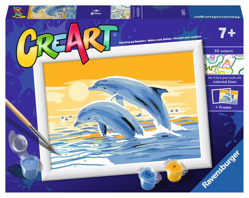 CreArt – Duo de Dauphins