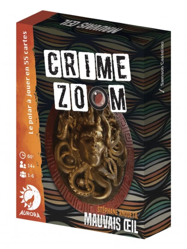 Boîte du jeu Crime Zoom - Mauvais Oeil
