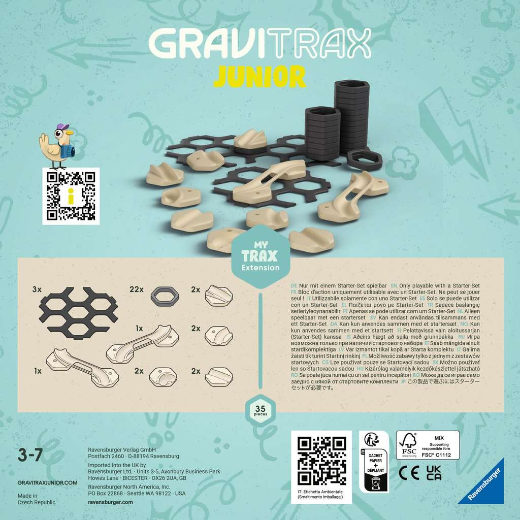 Présentation du jeu Gravitrax Junior - My Trax Extension