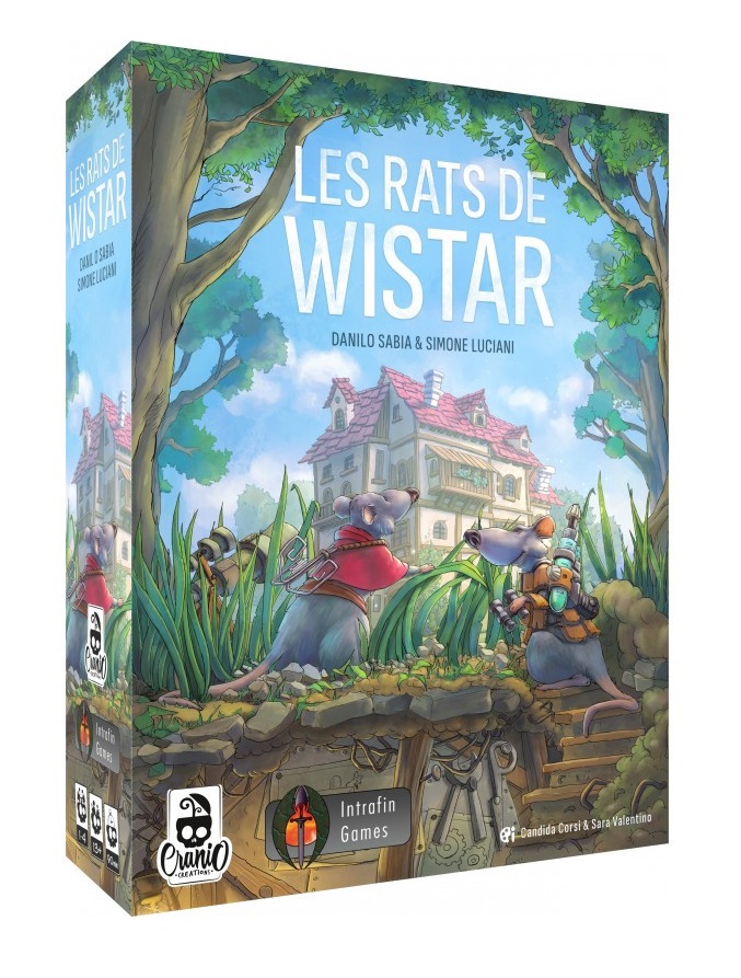 Boîte du jeu Les Rats de Wistar (VF)