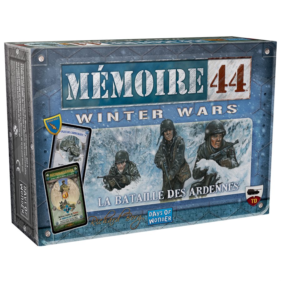Boîte du jeu Mémoire 44 - Winter Wars: La Bataille des Ardennes (ext) (ML)