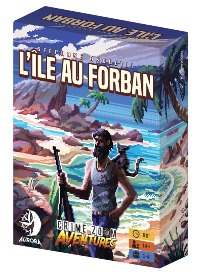 Boîte du jeu Pixel Aventures - L'Île au forban