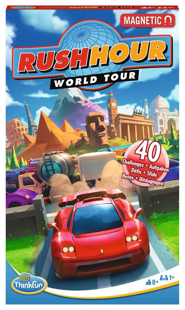 Boîte du jeu Rush Hour World Tour - Magnetic (ML)
