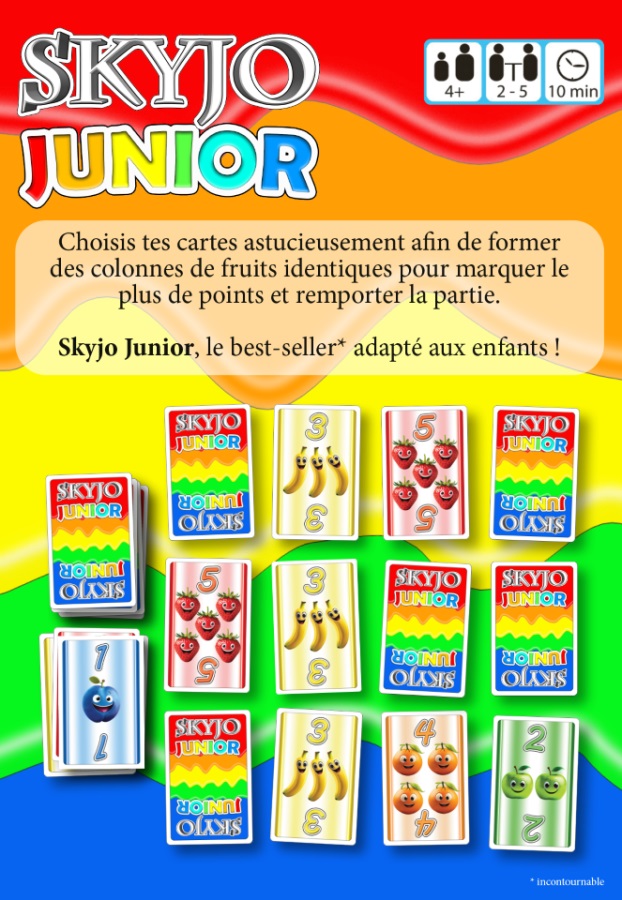 Présentation du jeu Skyjo - Junior (VF)