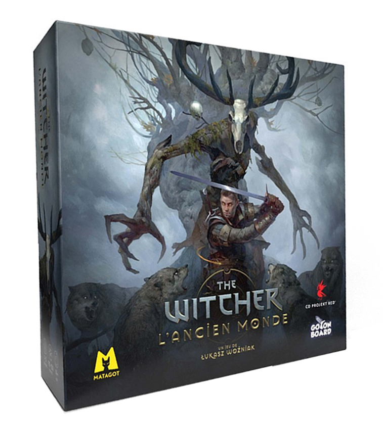 Boîte du jeu The Witcher: L'Ancien Monde