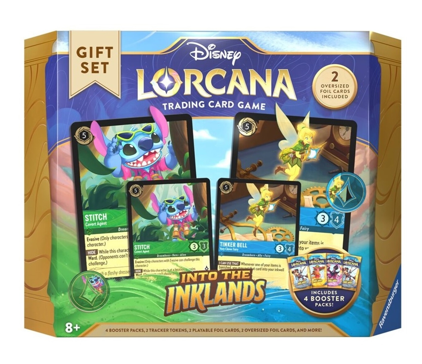 Boîte du jeu Disney Lorcana: Into the Inklands - Gift Set (VA)