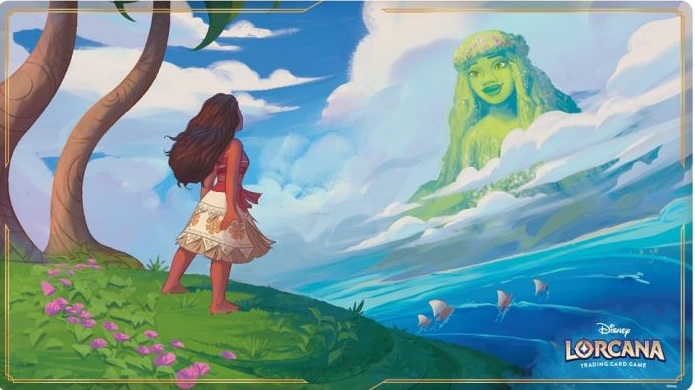 Boîte du jeu Disney Lorcana: Les Terres d'Encres - Néoprène Mat (Moana)