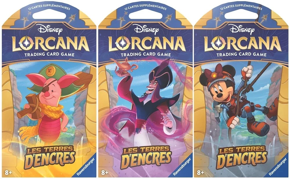 Présentation du jeu Disney Lorcana: Les Terres d'Encres - Booster