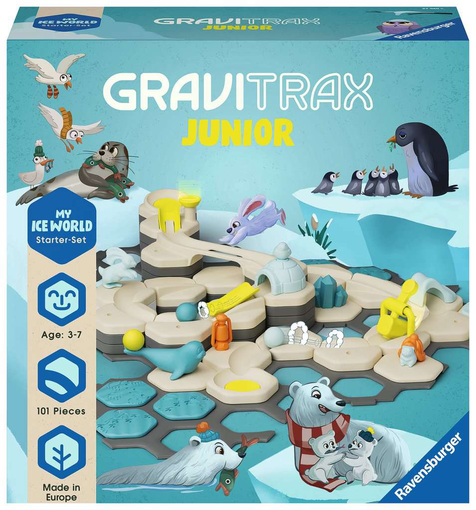 Boîte du jeu Gravitrax Junior - Starter set - My Ice World