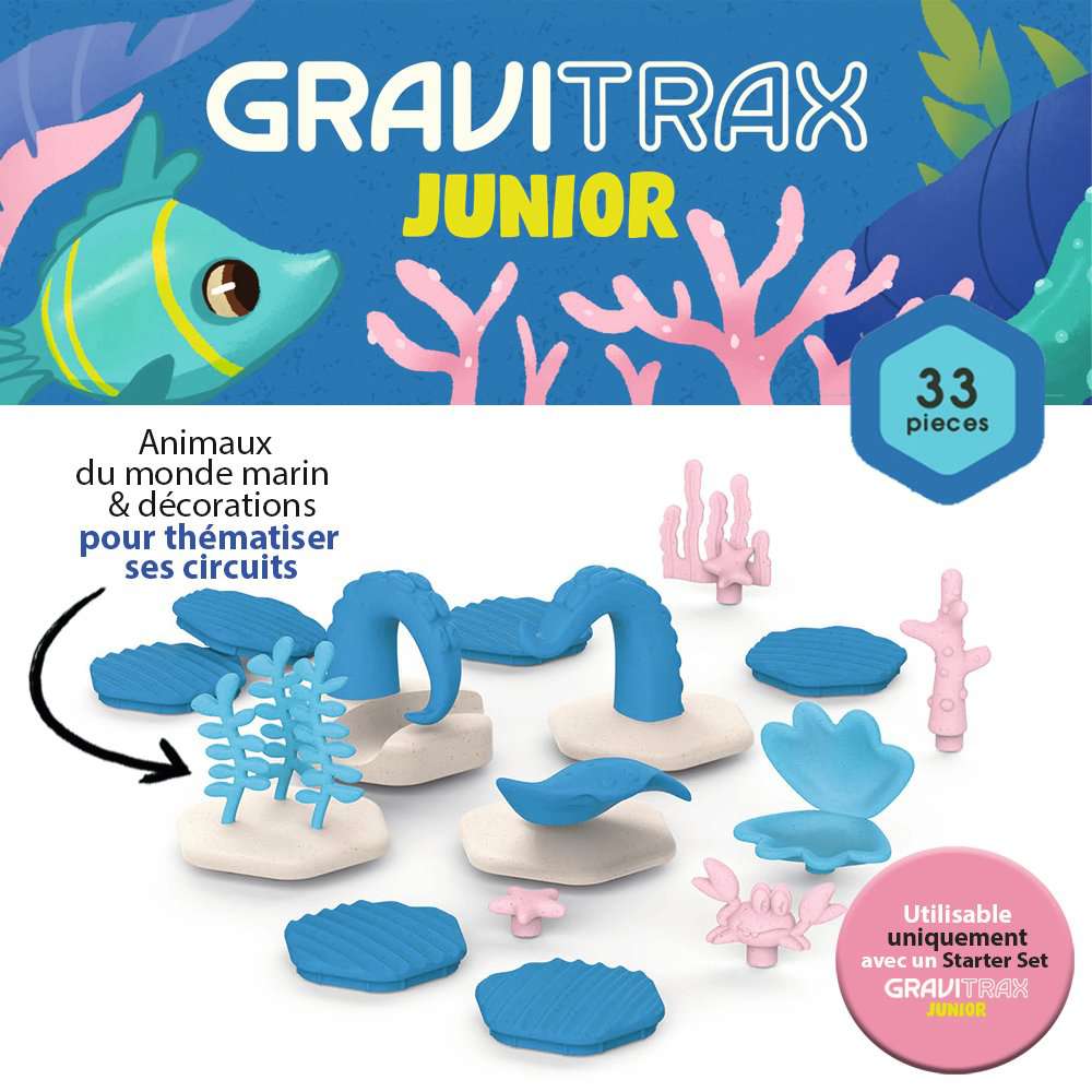Présentation du jeu Gravitrax Junior - My Ocean (ext)