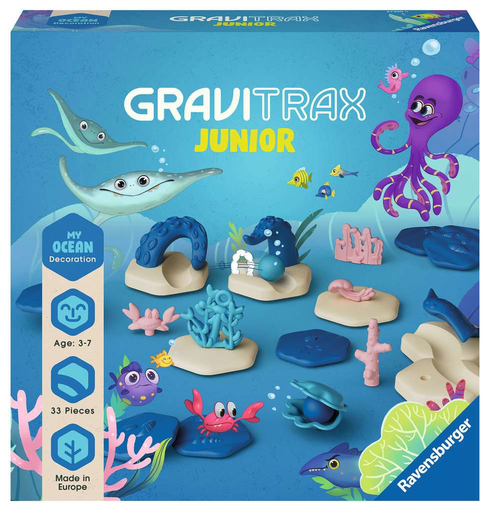 Boîte du jeu Gravitrax Junior - My Ocean (ext)