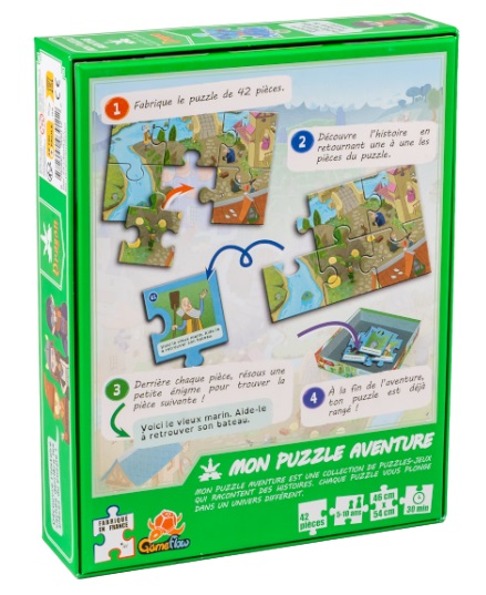 Présentation du jeu Mon Puzzle Aventure - Dragon