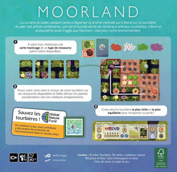 Présentation du jeu Moorland (VF)