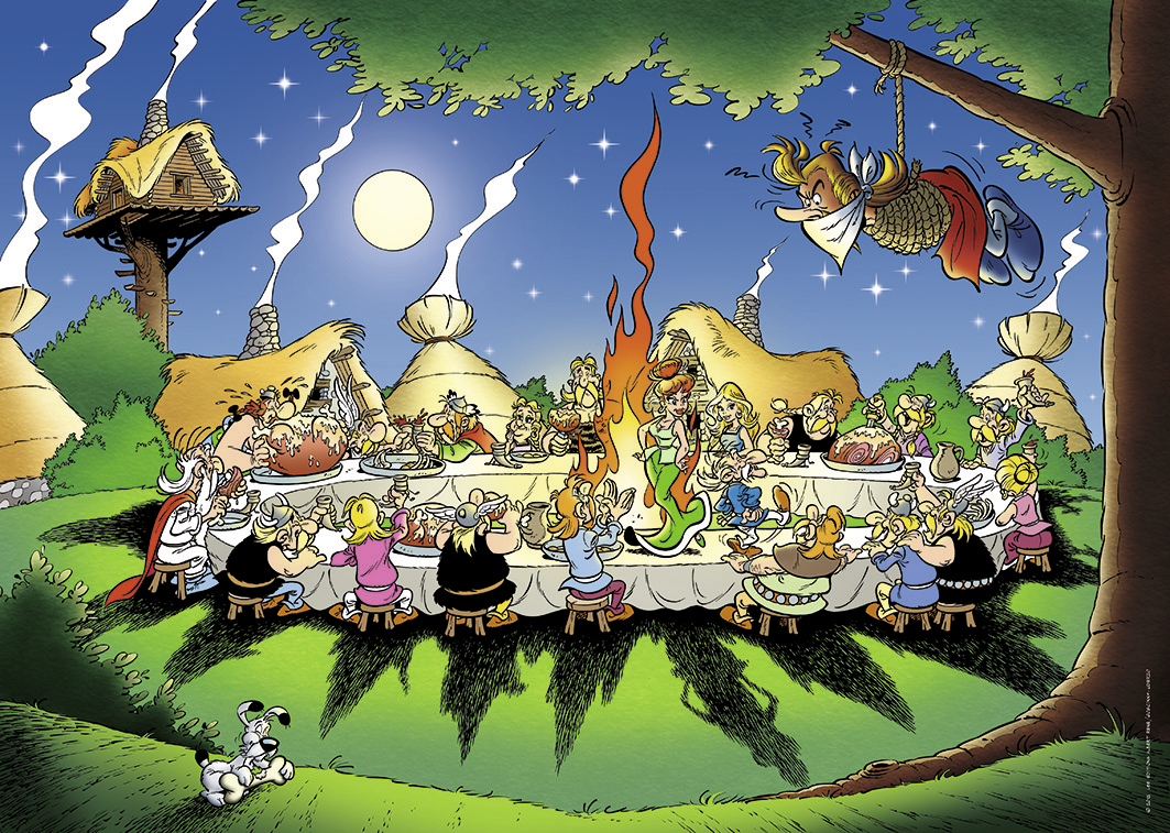 Le banquet d’Astérix (1500 pièces) – Nathan