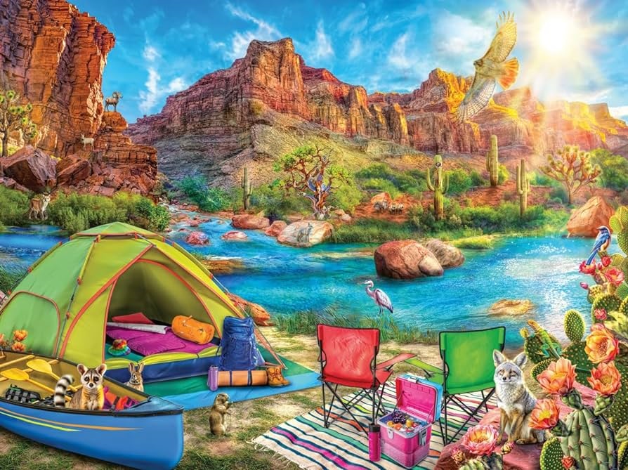 Canyon Camping (1500 pièces) – Ravensburger