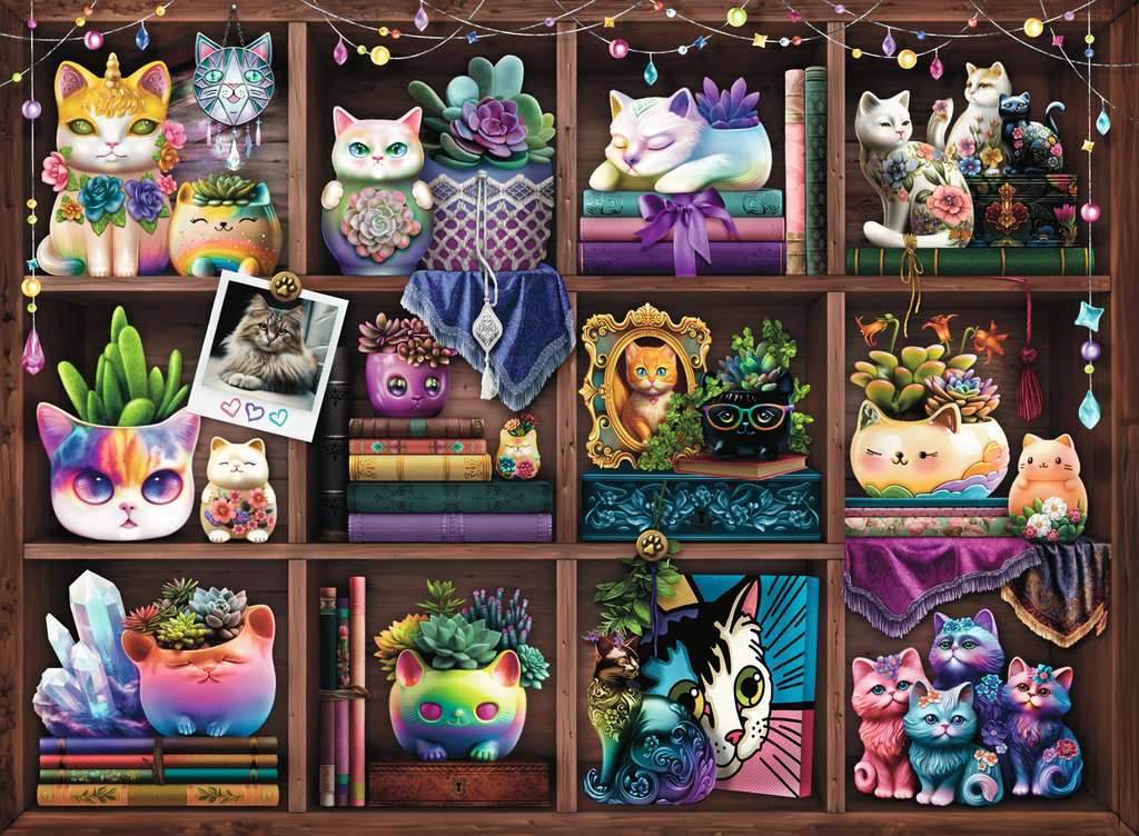 Cats and Succulents (500 pièces) – Ravensburger
