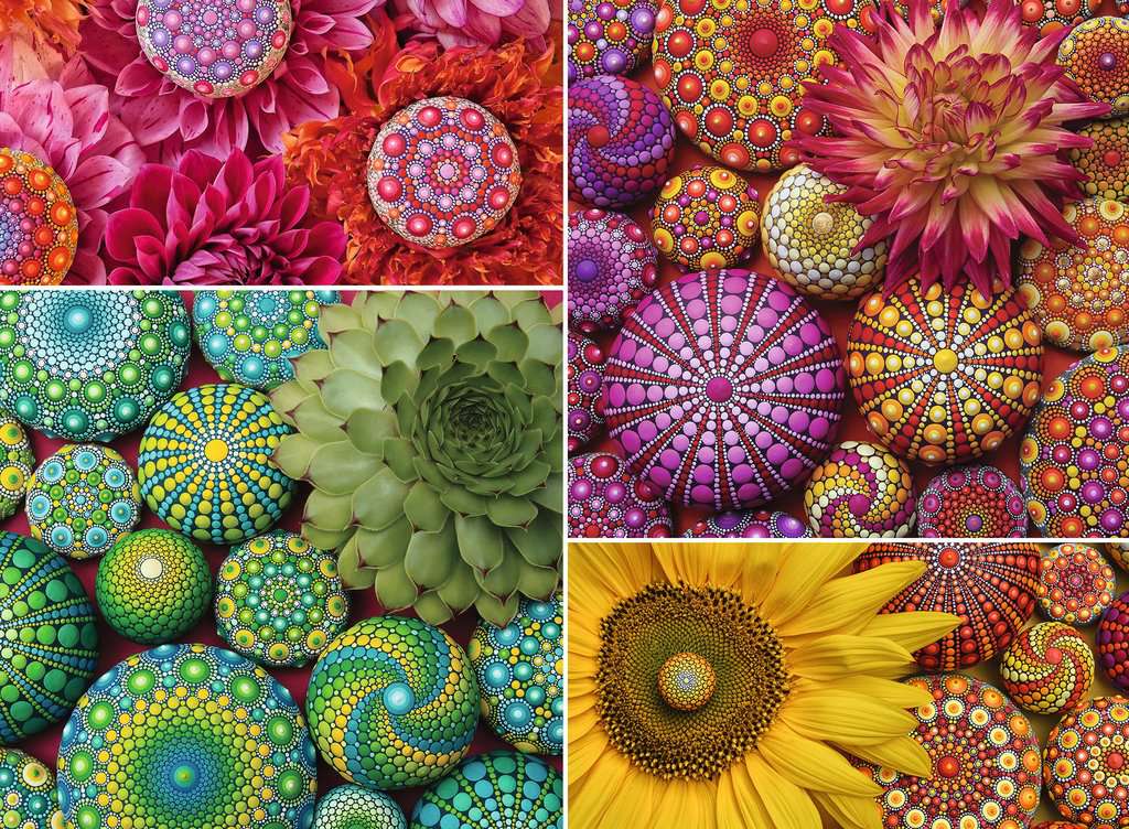 Fleurs de Mandala (500 pièces) – Ravensburger