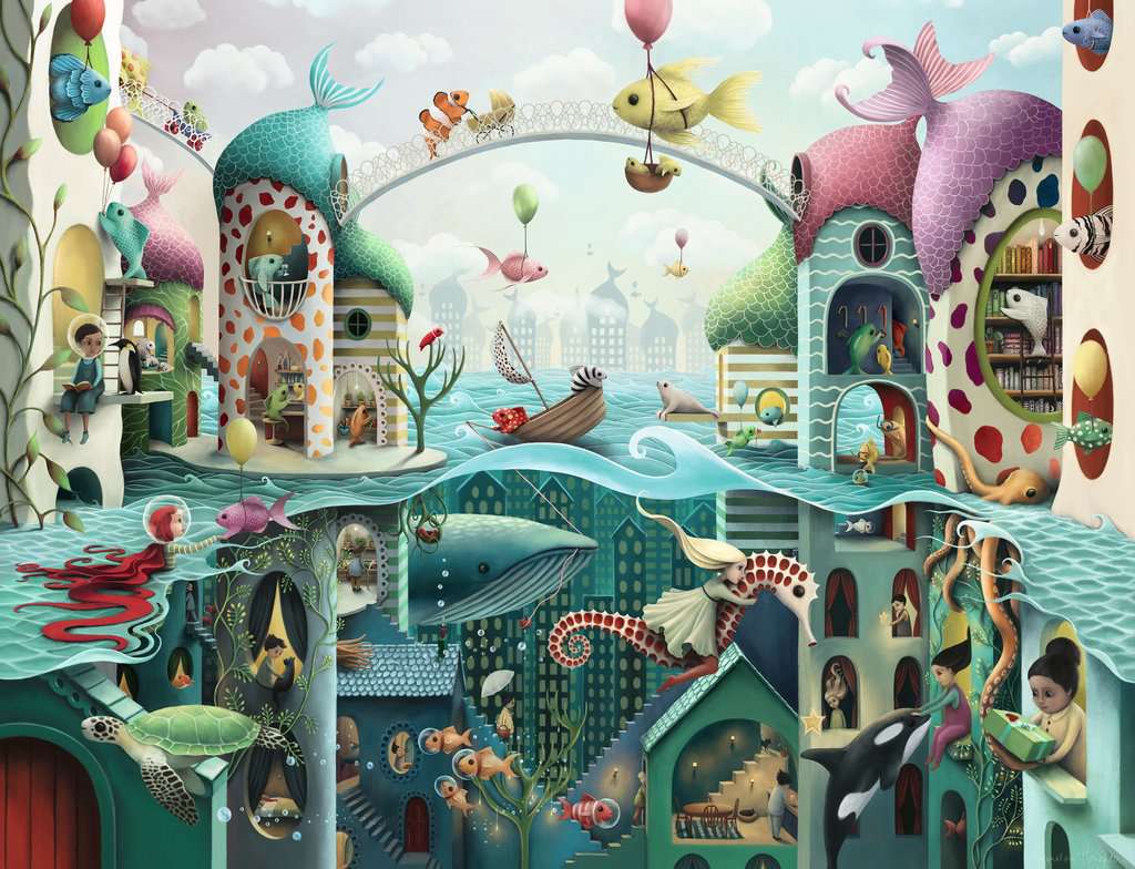 If Fish could Walk (2000 pièces) – Ravensburger