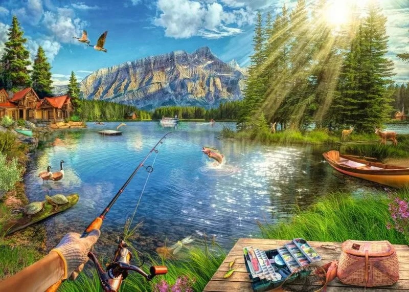 Life at the Lake (1000 pièces) – Ravensburger