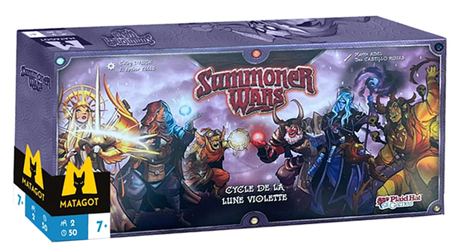 Boîte du jeu Summoner Wars - Pack de Faction: Cycle de la Lune Violette (ext) (VF)