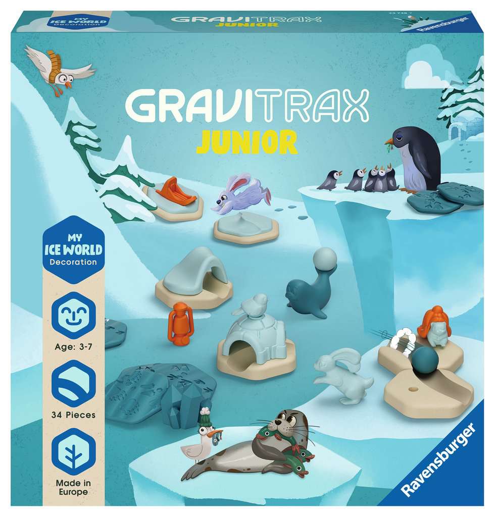 Boîte du jeu Gravitrax Junior - My Ice World Décoration (ext)