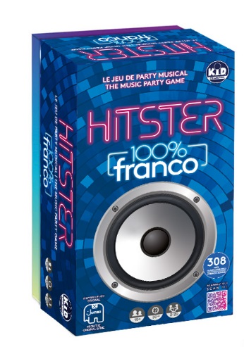 Boîte du jeu Hitster - 100% Franco (ML)