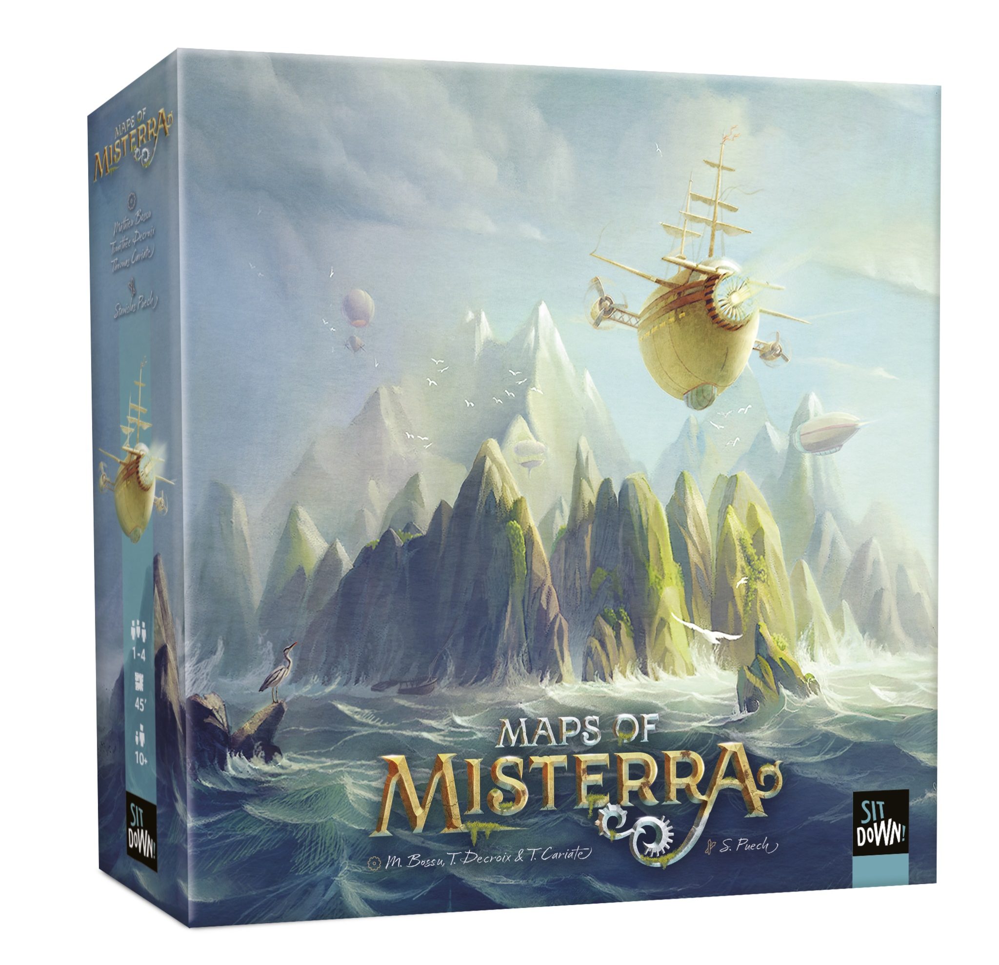 Boîte du jeu Maps of Misterra (ML)