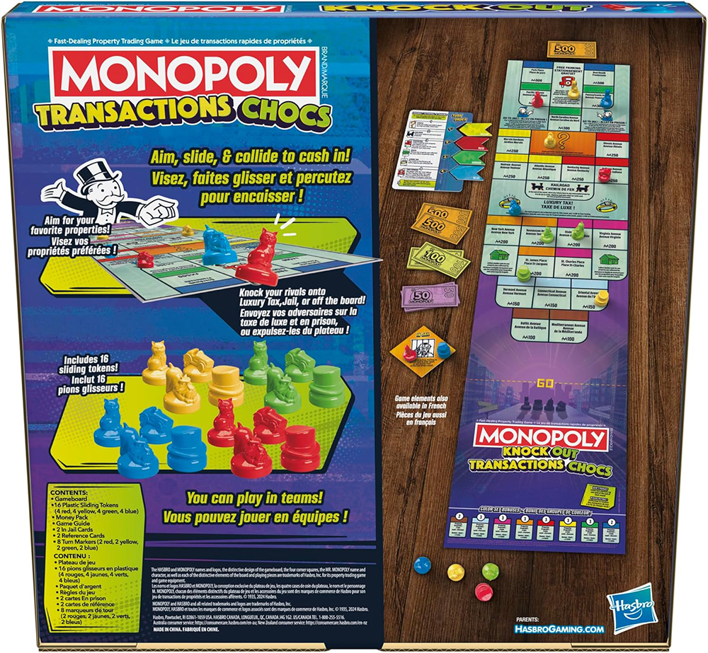 Présentation du jeu Monopoly - Knockout (ML)