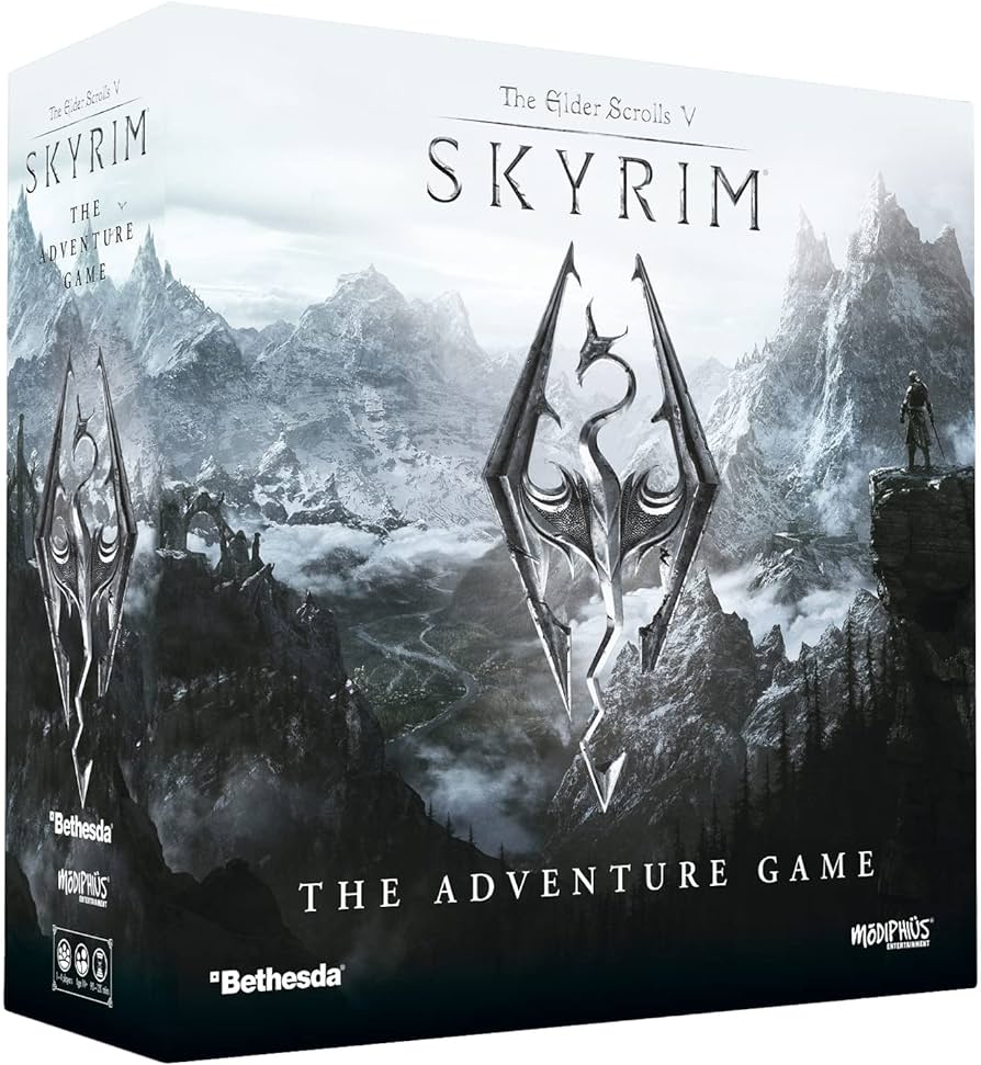 Boîte du jeu The Elder Scrolls: Skyrim: Adventure Board Game (VF)